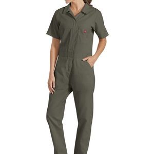 Women's FLEX Cooling Short Sleeve Coveralls Olive